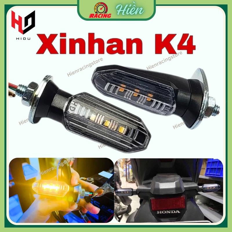  Cặp Xi Nhan HiDu Mẫu K4 Ngắn Chính Hãng Cho Xe Vario  Winner  Winner X  Ex150  Ex155,... 
