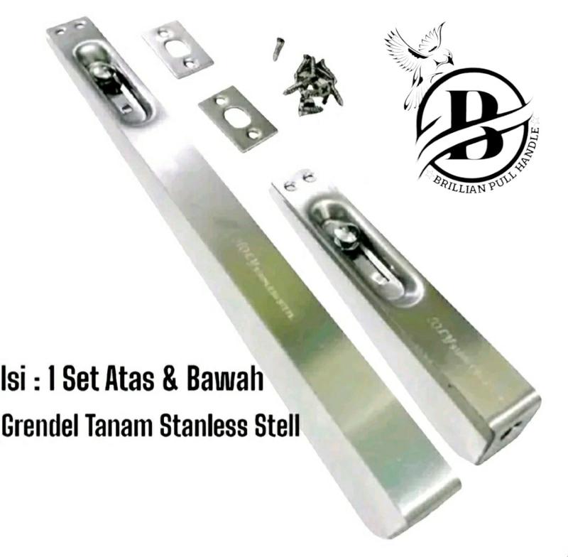 Product Introduction of Grendel Tanam Stainless Steel 6 inch + 12 inch Pintu Kuputarung 8