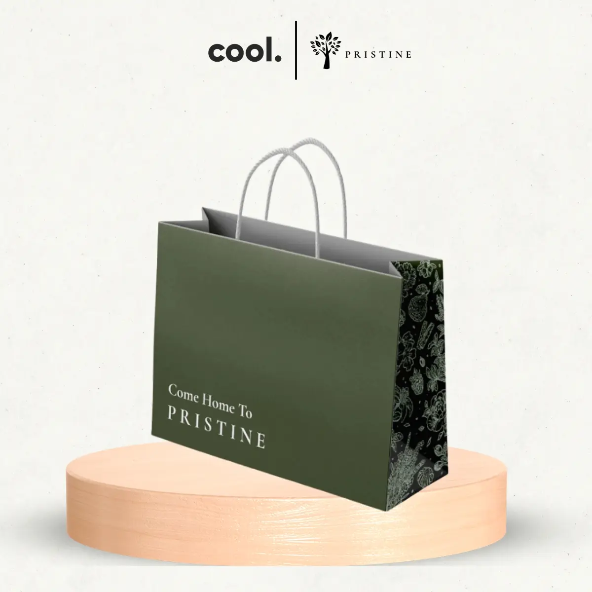 Pristine Paper Bag | Limited Edition | Exclusively Design for Pristine's Reed Diffuser Box