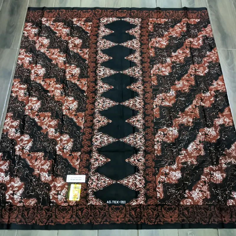 Sarung Batik Gradasi Bunglon Keren Bahan Halus Katun Prima Muslim Motif Nyaman Dewasa Motif Nyaman Pria Santri Pekalongan Pekalongan Hitam 2