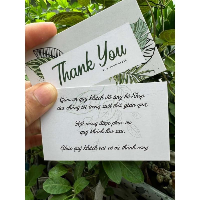 Lá Thư Cảm Ơn Tới Khách Hàng Đã Tin Tưởng Và Ủng Hộ