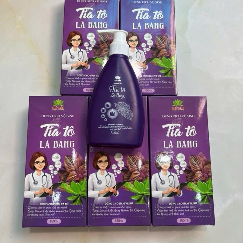  8. COMBO 5  set 5 dung dịch vệ sinh tía tô lá bàng lá trầu không nano bạc dùng cho nam nữ đều dùng được, hộ trợ làm sạch nhẹ nhàng khử mùi hôi  viêm nhiễm nấm ngứa huyết trắng khí hư 