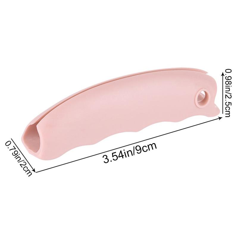 Product Introduction of 1PC Gadgets Garden Kitchen Specialty Tools Bag Holder Clips Silicone For Shopping Bag Handle Carrier Lock 12