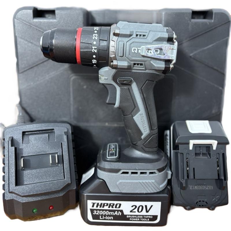 Máy khoan pin 10li 3 chức năng - Động cơ từ không than - Chân pin phổ thông