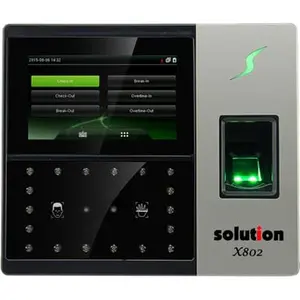 Mesin Absensi Finger Print (Sidik Jari) Solution X802 & Absensi Wajah