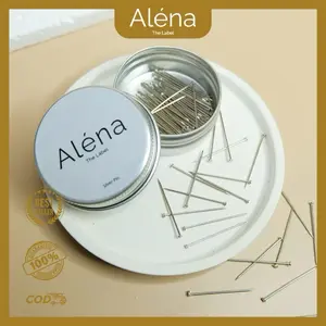 Alena - Jarum Pentul Paku 2.5cm Premium | F11 Stainless Anti Karat