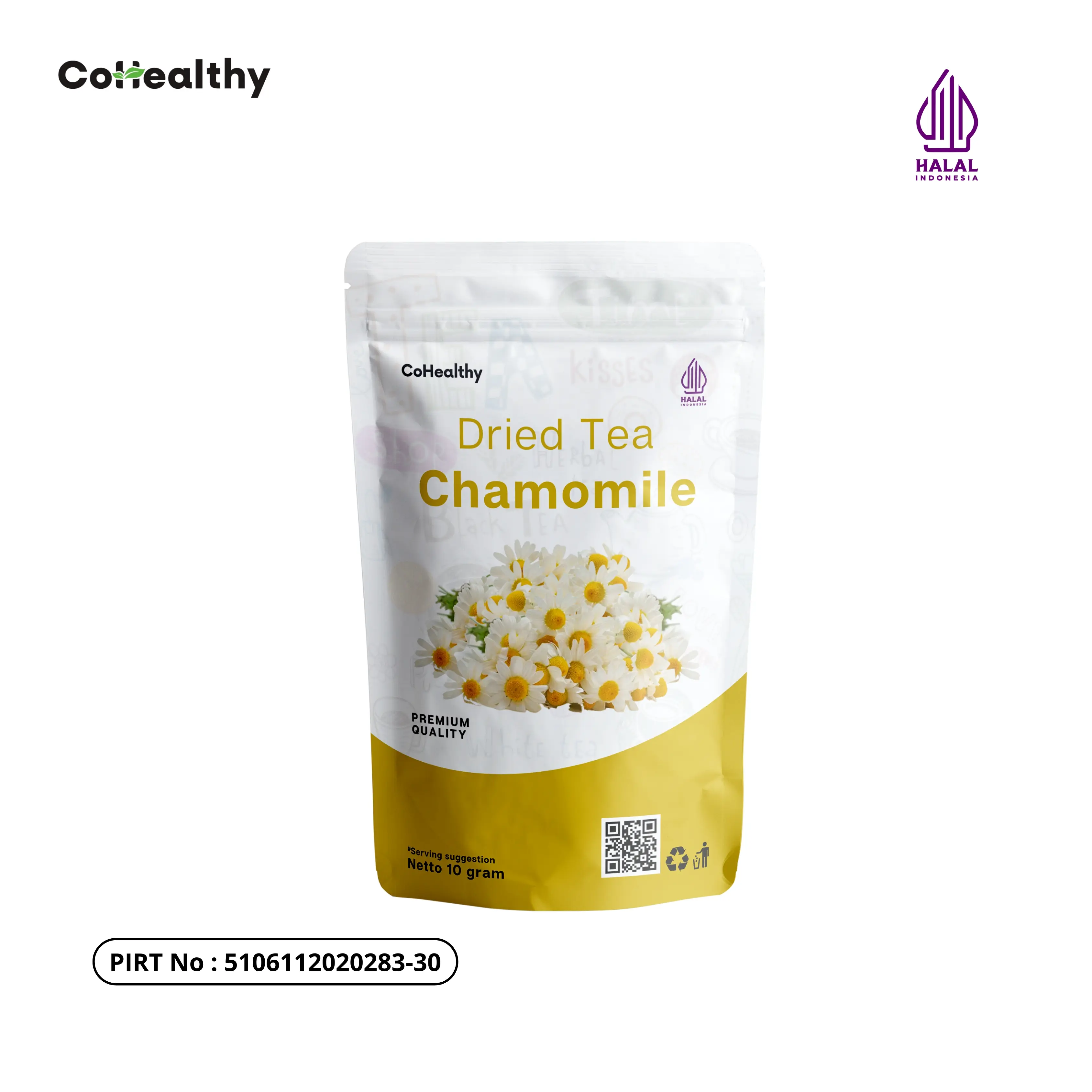 CoHealthy Dried Tea Chamomile Teh Bunga Camomile 10 gram