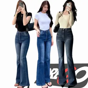 OREGO Highwaist Cutbray Jeans Retro 114 - Celana Jeans Cutbray Premium