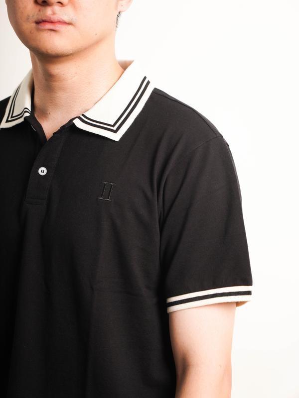Lormand Polo Basic - Black - 100% Cotton - Polo Shirt 3