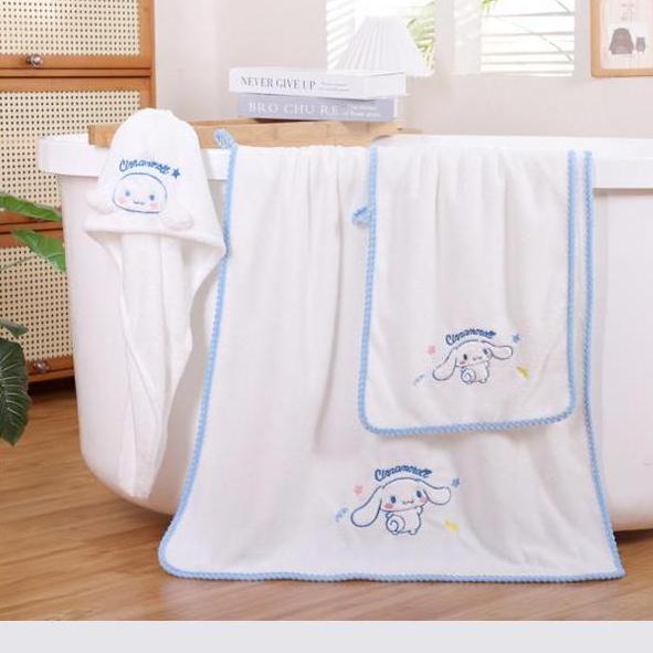 Handuk Karakter Handuk Mandi Handuk Wajah Handuk Kepala 70x140cm 35x75cm Bahan Microfiber 8