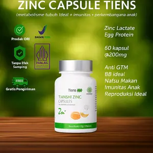 Zinc Capsule Nutrisi Anak TIENS - Imun |  Napsu Makan | Anti GTM | Metabolisme  Ideal |  Diare