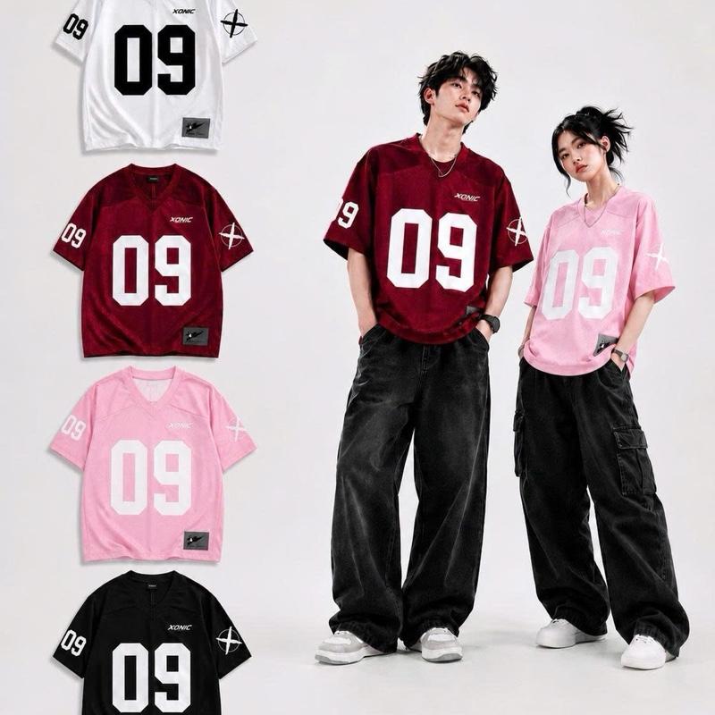Áo -Thun Lưới Nam/Nữ Form Boxy – Áo Thun Thể Thao 09 Chất Liệu Vải Lưới Cao