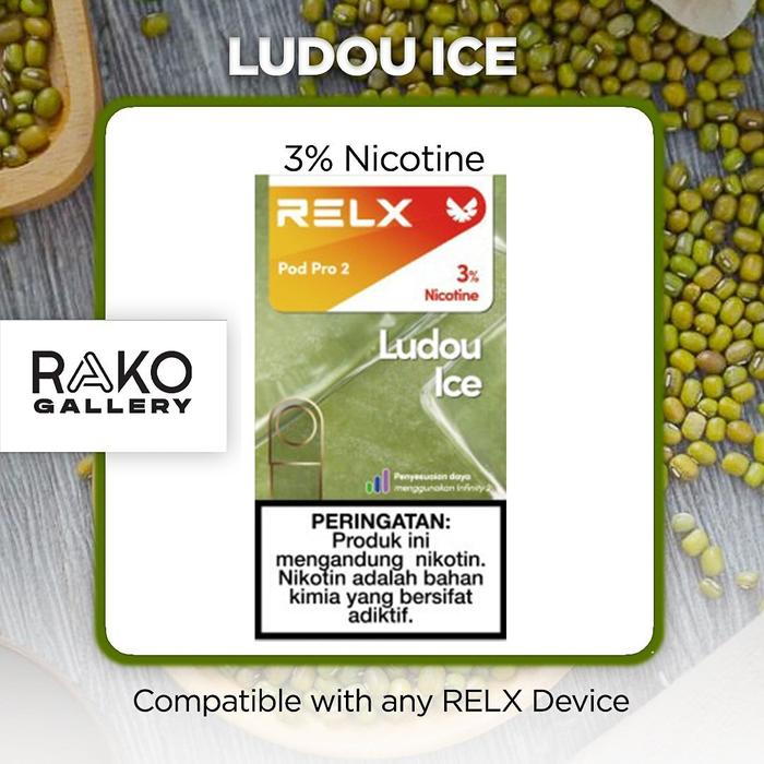 Jual RELX Pod Ludou Ice 3% Single - Kota Surabaya - Rako Lana | Tokopedia