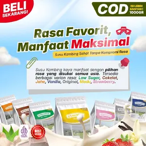 Susu Kambing Grade A 1000 Gram  Premium Cocok Untuk Segala Usia