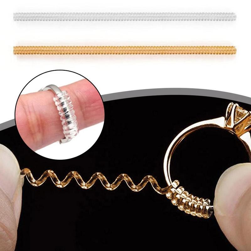 Product Introduction of Ring Adjuster Plastic Spring Invisible Transparent Adjustment Rope Spring Ring W2K0 28