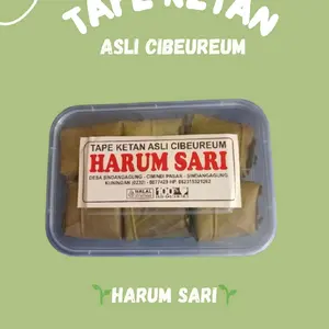 tape ketan isi 10 #tape ketan asli daun jambu#oleholeh khas kuningan