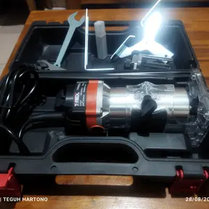 T-REX Mesin Profil Kayu Mesin Profil Router Trimmer Kayu Fullset Murah Wood Trimmer