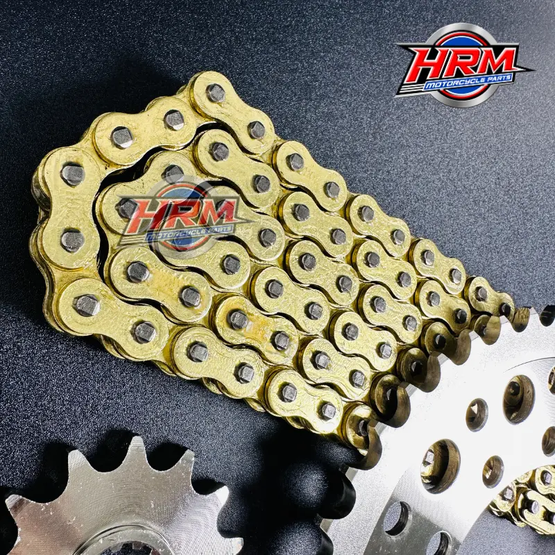 GEAR SET GIR SET RACING NINJA 250 SL MONO NINJA 250 FI 45T SILVER GOLD Motor Motorcycle 1