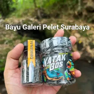 PELET KATAK BOS BOS QU BOSBOSQU 100% DARI KATAK SAWAH + KALSIUM