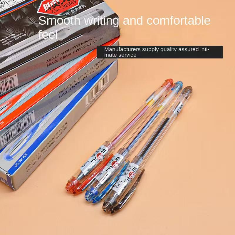Pen For Sign 12pcs/box 0.5mm Sign Pens Student Writing BallPen Office Black Neutral ...