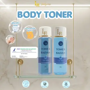 [ISI 2 BOTOL] LN Toner Badan 100ml BPOM - Toner Exfoliasi SUPER PREMIUM Mengangkat Daki & Niacinamide Extra