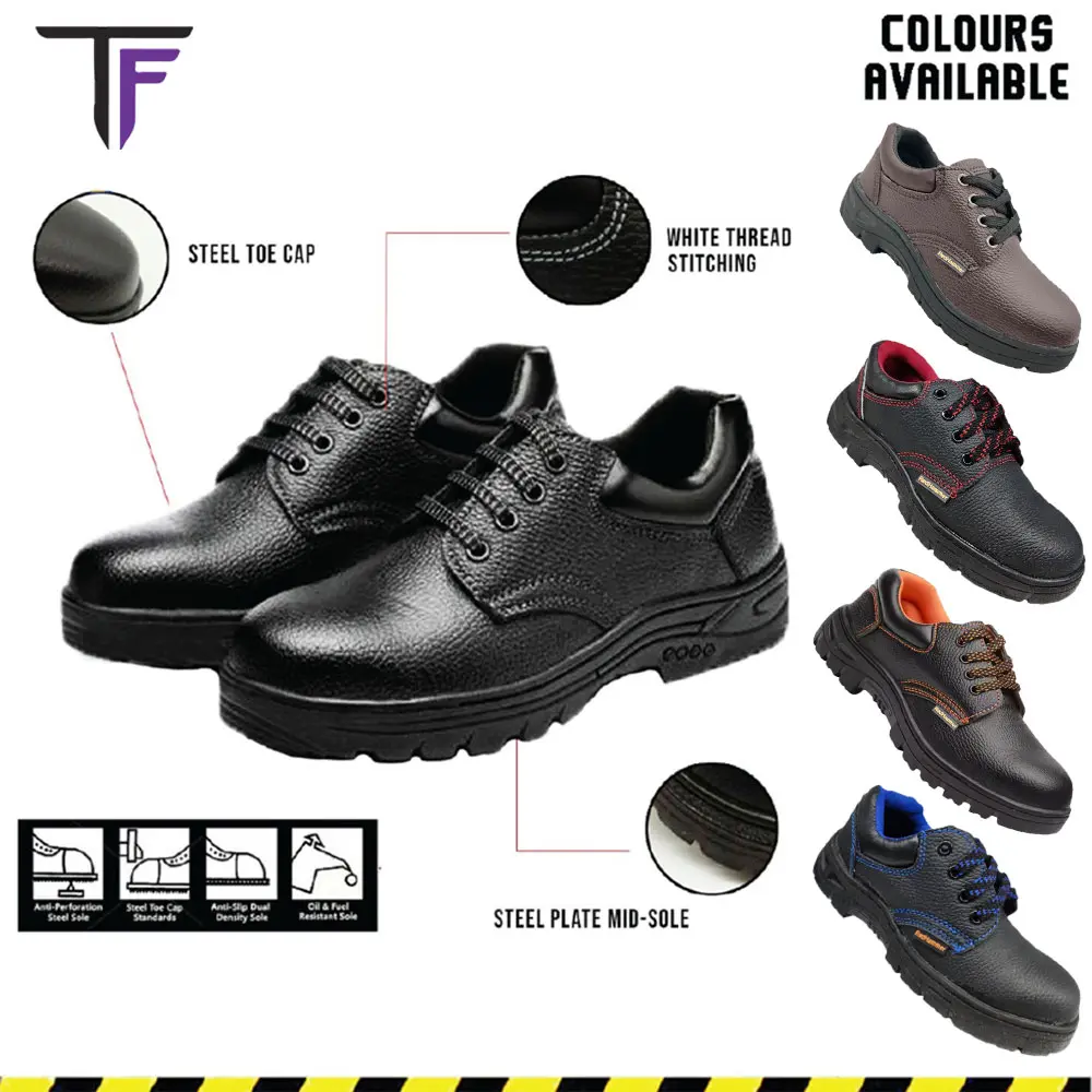 [12.12 SALE] Safety Shoe Low Cut Steel Toe Cap Safety Shoes Boot