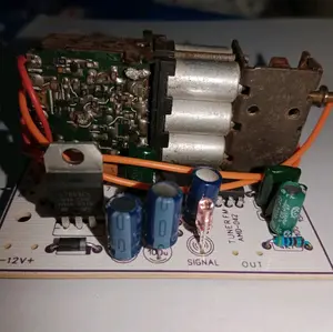 Radio tuner fm mono, tanpa tutup tuner