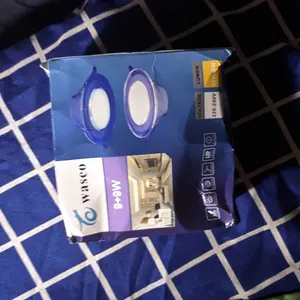 LAMPU DOWNLIGHT LED 3 WARNA 6WATT / KUNING BIRU UNGU / PUTIH KUNING WARMWHITE / PANEL LED /LAMPU PLAFON Saklar