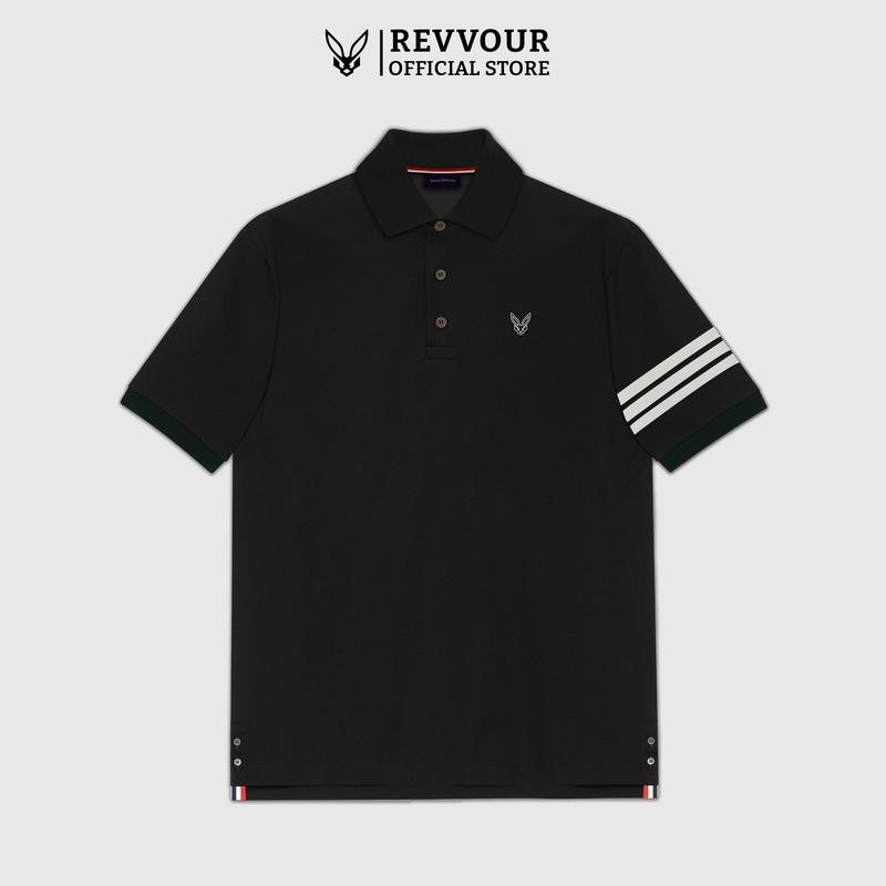 Áo Polo Nam Revvour Classy Chất Liệu Cotton Cá Sấu 100% Cotton Co Giãn 4 Chiều Form Regular - REVVOUR