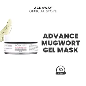 ORI Acnaway mugwort gel mask anti pores masker gel  masker mugwort was off masker wajah kulit mencerahkan