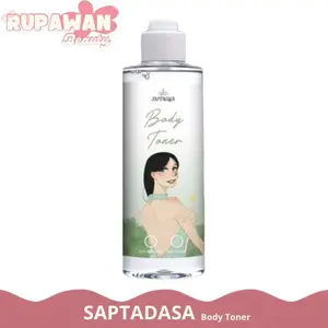 SAPTADASA Toner Badan Whitening Tanpa Alkohol – Angkat Belang & Bekas Luka – Saptadasa 100ml FREE Kapas
