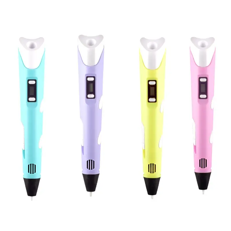 3d Pen Pulpen 3 Dimensi Stereoscopic Printing Pen Portale Mainan 4