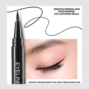 【Free Gift】Eyeliner Tahan Air Keringat - Ujung Tipis Lembut, Tahan Lama Tanpa Ngeblek, Mudah Digunakan untuk Semua Orang