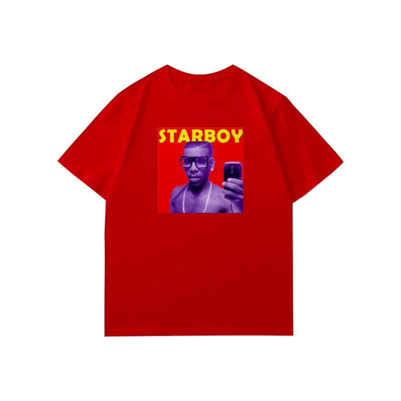 KAOS RUSDI STARBOY - KAOS JOMOK ORANG HYTAM NGAWI - BAJU COWOK CEWEK - T-SHIRT DISTRO - COD 7