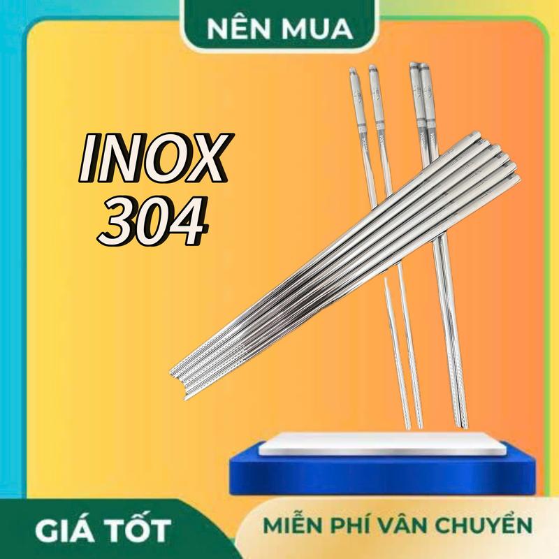 Set 5 đôi đũa BẠC  xám khắc chữa phúc  inox  sus 304   loại xịn - dua an com - Đũa Chữ Phúc - Inox 304 - Đũa Chống Trượt - Đũa Cao Cấp - Đũa Inox - Phụ Kiện Nhà Bếp - Đồ Dùng Nhà Bếp - Bếp Gia Đình - Đũa Ăn Tiện Lợi