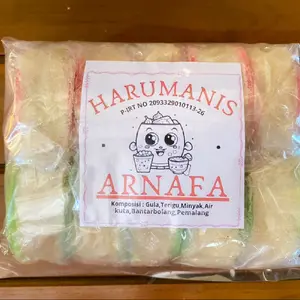 Harumanis aromanis / rambut nenek dengan opak sempe isi 10 pcs