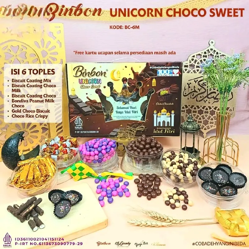 Parcel Lebaran / Hampers Kue Kering / Parcel Kue Nastar Kacang Cokelat 0