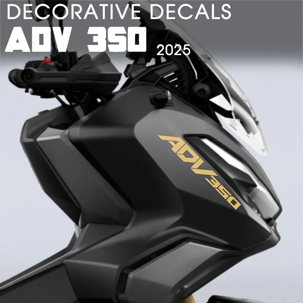 2025 ADV350 ADV 350 Decorative Decals For HONDA ADV350 Accessories Motorcycle Front Decoration Stickers ADV 350 Graphic Sticker