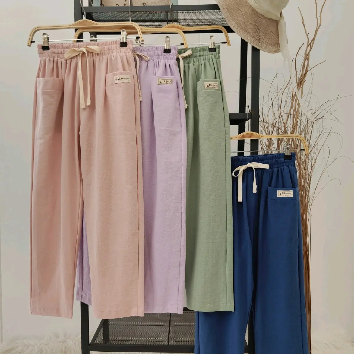 celana linen terbaru premium