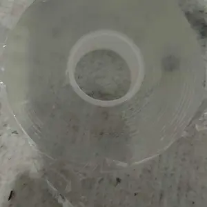 Double Tape Nano 2 sisi Transparant Bening Anti air Multifungsi - 1Meter - 3Meter - 5Meter