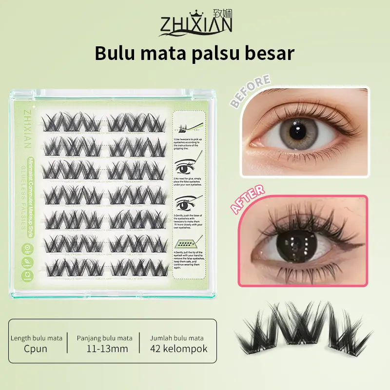 bulu mata palsu besar