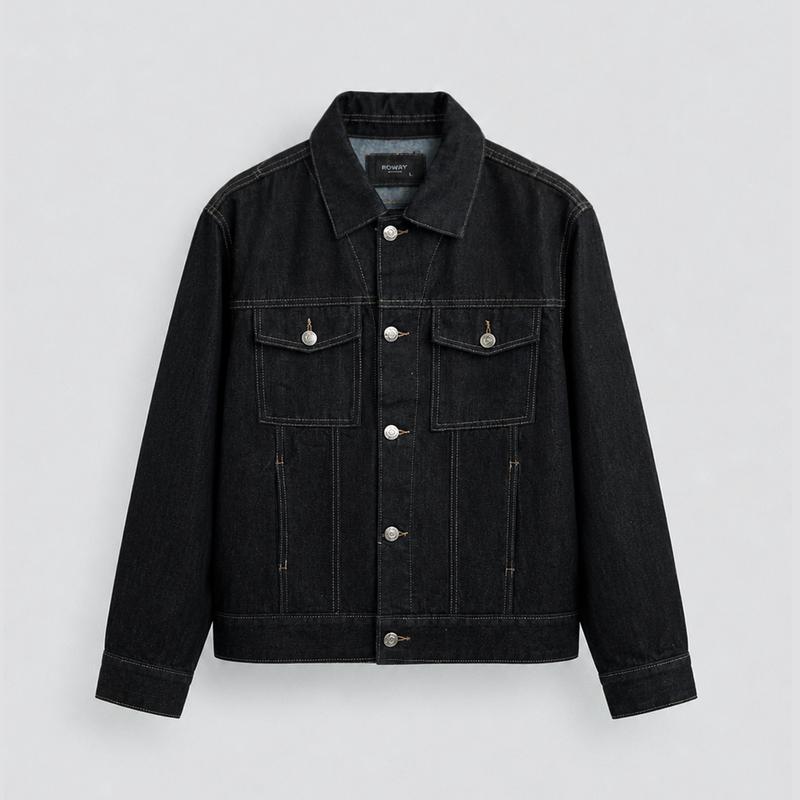 [MỞ BÁN] Áo khoác nam ROWAY chất liệu denim cao cấp | Áo khoác denim ver3