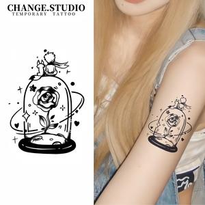 Hình Xăm Tạm Thời, Hoàng Tử Hoa Hồng, Lâu Trôi (15 Ngày), Không Thấm Nước, Không Lo Sợ Ma Sát, Miếng Dán Hình Xăm