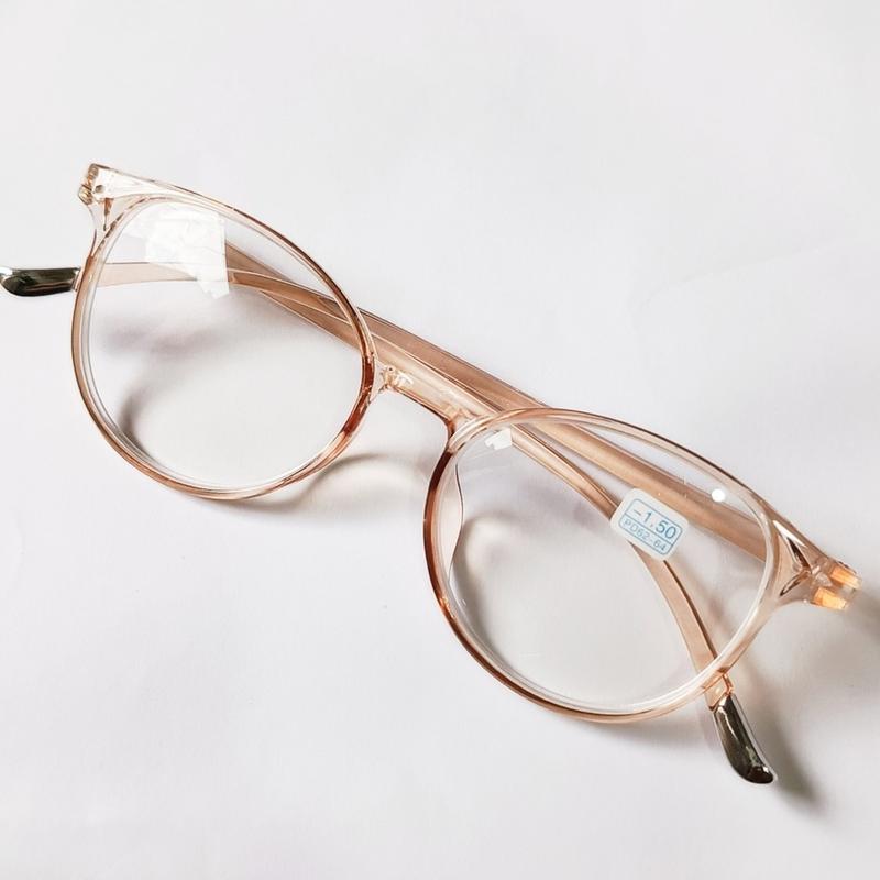 Kacamata Minus Rabun Jauh Gagang Lentur Ukuran -0.50 s/d -4.00 warna Hitam Doff, Peach, Abu Frame Plastik 1