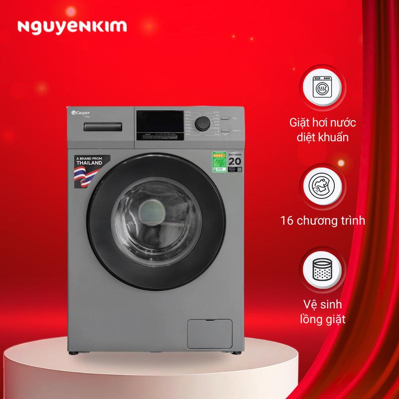 Máy giặt cửa ngang Casper Inverter 10.5 kg WF-105VG5