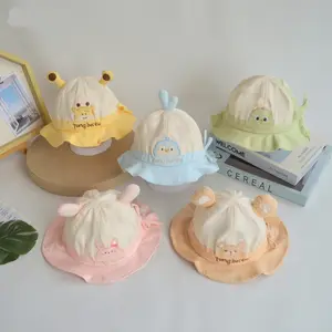 (6 Bulan - 12 Bulan) Topi Bucket Hat Anak Karakter Tong Bei tu Premium Murah