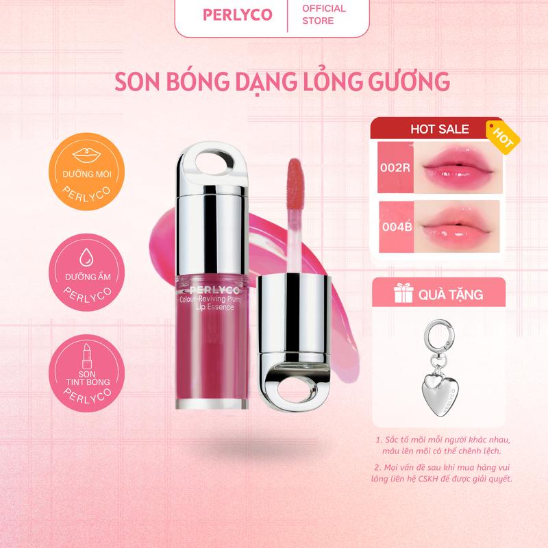  【PERLYCO   COD  Son dầu dưỡng đổi màu | Căng mọng chuẩn Glass Lip | Dưỡng ẩm sâu mềm môi mịn mướt | Bóng nhẹ trong suốt lên màu tự nhiên | Lâu trôi không lem dính cốc | Vừa dưỡng vừa makeup cực xinh 