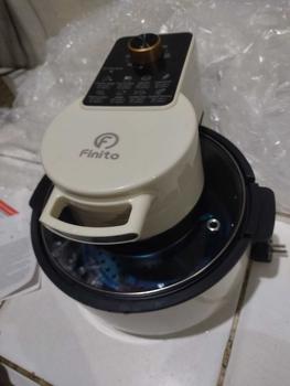 Product Review of [SUANZVINZLIE X FINITO] Air Fryer Tutup Kaca AF-4LHQ 4Liter Penggorengan Tanpa Minyak Low Wat Ramah Lingkungan from Y**i 1