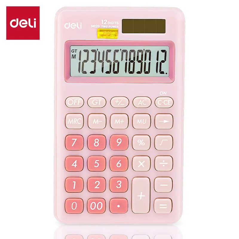 Deli Kalkulator / Desk Calculator 12 Digit EM120 Alat 5