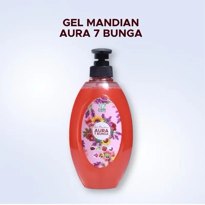 Dherbs Shower Gel Floral Refresher Softer Moisturizer